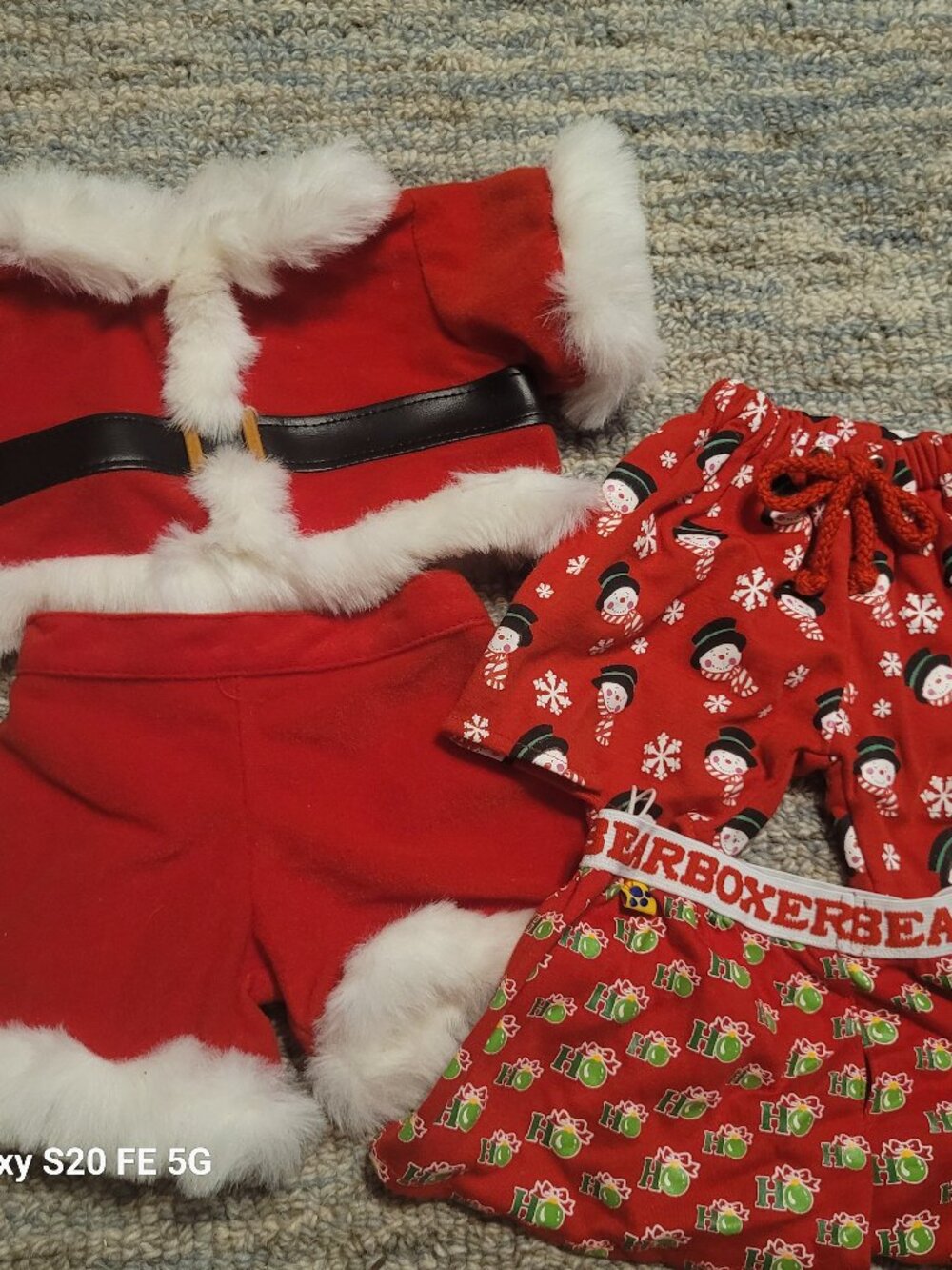 Build A Bear Four Piece Holiday Set